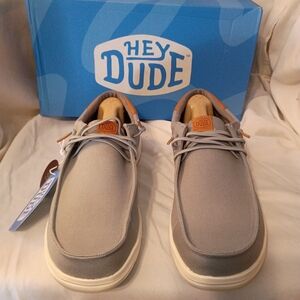 Hey Dude Men's Gray Casual Shoes